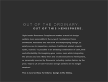 Tablet Screenshot of hemispherehome.com